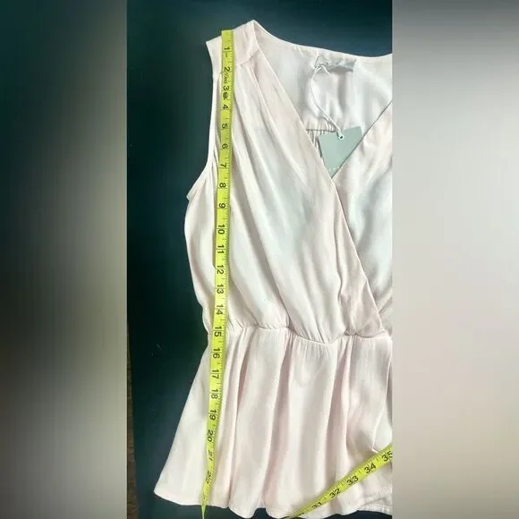 Chelsea27 Sleeveless Peplum Top - Picture 8 of 8